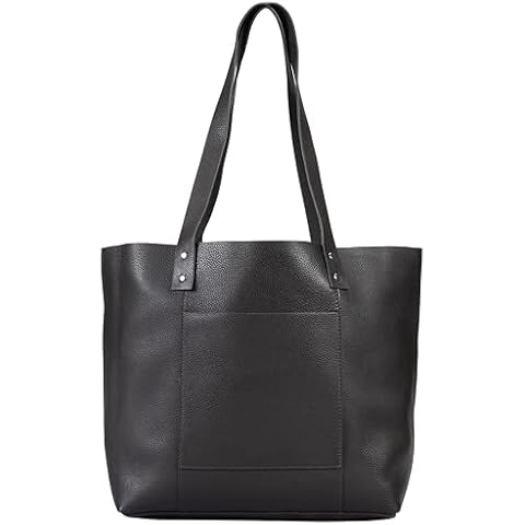 Pursetti Genuine Leather Large Tote Bag for Women-Large Leather Bags in Dark_Brown Cover