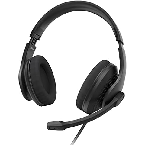 Hama Headset mit Mikrofon schwarz Cover