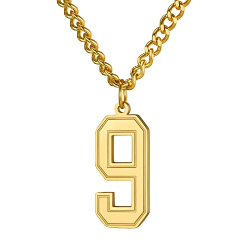GoldChic-Jewelry-Number-Necklace-For-Men-Women-Custom-Youth-Baseball-Necklaces-with-Number-for-Boys-Personalized-Jersey-Numbers-Chain-Sports-Fans-Pendant-Soccer-Football-Basketball-for-Girls