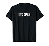 Lewis Capaldi – White Logo T-Shirt