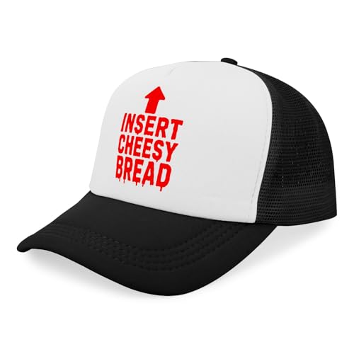 Insert Cheesy Bread Hats Funny caps for Men2