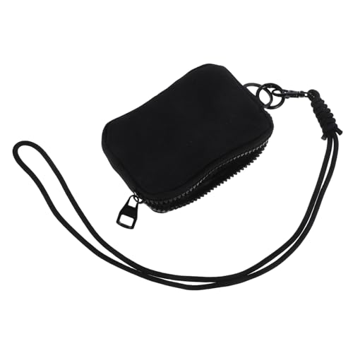 Zerodeko Multi-Functional Outdoor Storage Bag Portable Zipper Coin Purse for Earphones Keys Cards and Coins Travel Organizer for Daily Use Compact Hanging Pocket