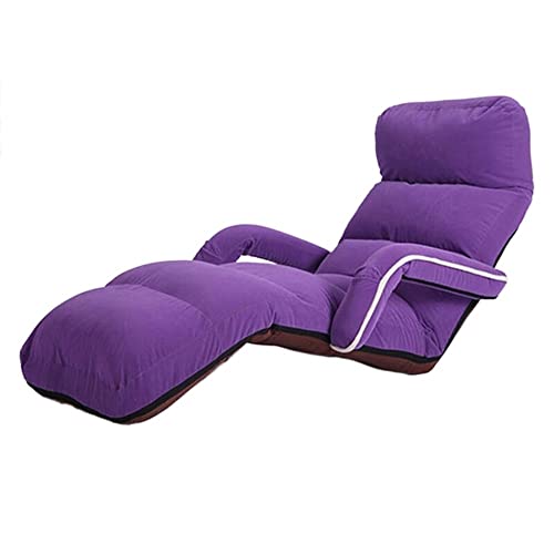 Llly Floor Lounger Adjustable Foldable Soft Suede Recliner Chaise Lounge Chairs For Living Room Sofas And Armchairs #TOP21