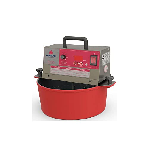 Misturador Panela Mexedor Doces e Brigadeiro 7 Litros Gás Prmog07 Vermelho - Progás Bivolt