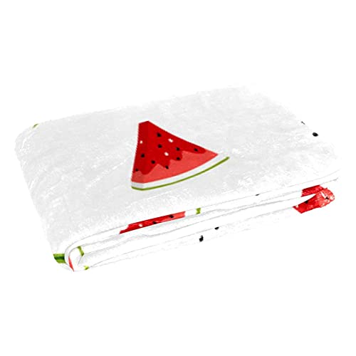 Couverture douce pastèque contre le froid jeté de lit compact - 3