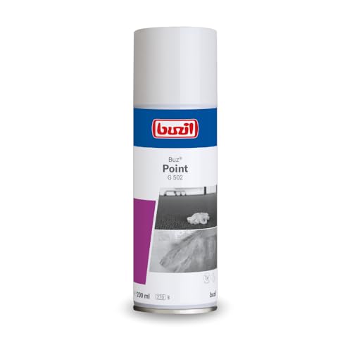 Buzil G502 Buz Point Liquid Stain Remover for Carpet, Transparent, 200 ml