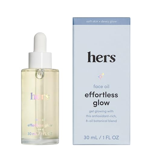 hers Effortless Glow Face Oil - Anti Aging Facial Oil for Glowing...
