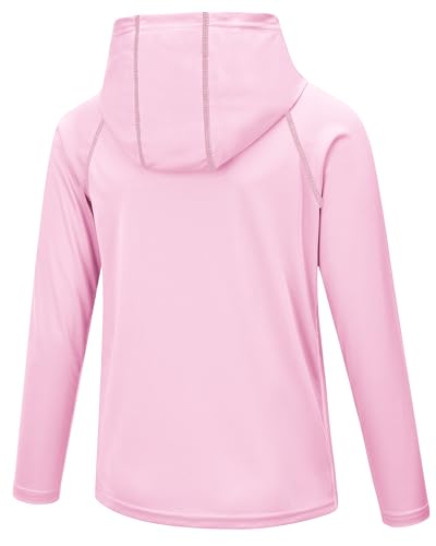 Boys Grils Long Sleeve Sun Shirts UPF50+ Hoodie Thumbhole Rash Guard Quick Dry Atheltic Hiking Workout Water Playing3