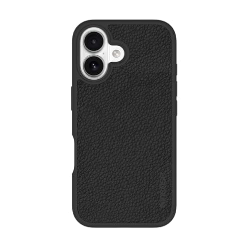 Coque iPhone 16 MagSafe Incase Icon durable et légère en cuir végétal