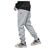 [foveitaa] メンズ ジョガーパンツ ロングパンツ チノパンツ スポーツ 秋服 スーパーストレッチ スウェットズボン ゴルフ 厚手 大きいサイズ カジュアル シンプル オシャレgray-2XL