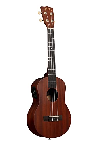 Kala Makala MK-TE – Ukulele Ténor électro acoustique - Les Beatles, Paul McCartney, John Lennon, RIngo Starr, George Harrison Kala Makala MK-TE - Ukulele Ténor électro acoustique
