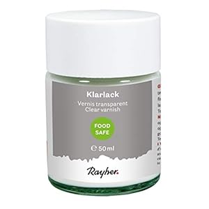 Rayher 35031000 blanke lak food-safe, kleurloos, 50ml