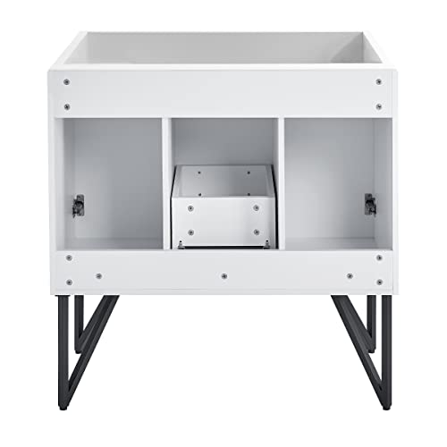 Swiss Madison Well Made Forever Annecy 36" Bathroom White Bath Vanity Cabinet #TOP7