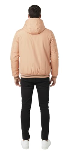 Image of Quark Export Quality Reversible Puffer Jacket in GLD Material best for Winterwear /Hiking /Biking /Camping /Mountaineering /Racing /Climbing /Tracking(Control Temperature up to 3 Degree Celsius.)(3C)