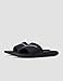 Nike Little/Big Kid's Kawa Slides, Black/White, 6Y