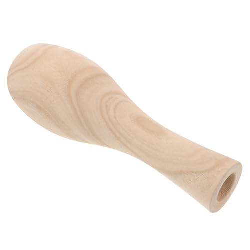 Maceta decorativa interior de madera beige ideal para crear un ambiente cómodo en tu salón 2