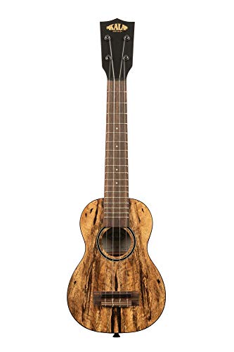 Kala KA-MG-SLNG Ukulélé soprano à col long fendu, avec sac (UB-S) - Les Beatles, Paul McCartney, John Lennon, RIngo Starr, George Harrison Kala KA-MG-SLNG Ukulélé soprano à col long fendu, avec sac (UB-S)