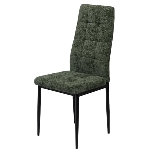 Amadeus - Chaise Zurick Verte (Lot de 2)