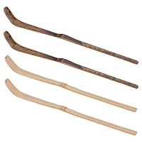 2 Stück Teelöffel, Teelöffel Aus Holz, Matcha-Rührstäbchen, Teezubehör, Teetrinkutensilien, Küchenutensilien