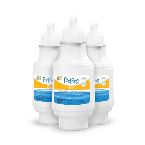 FROG Pac 540C Replacement Chlorine Cartridges for use with Pool FROG XL Pro Cycler - Prefilled for Easy & Convenient Pool Sanitizing & Water Care - 3 Pack