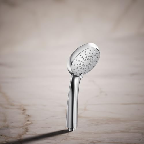 Regadera manual KOHLER Bellera de 3 funciones, caudal 1.75 GPM, cromo pulido, cobertura amplia, drenche intenso y chorro dirigido, ergonómica, fácil de limpiar, ahorro de agua, compatible con LEED miniatura 2