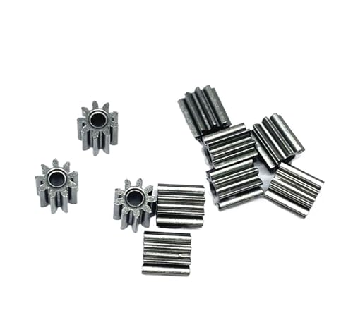 Bevel Gear Pinion Hardware Mechanical 10pcs 5.7mm Diameter 0.5M 9T 2mm Mini Metal Gear DIY Four-Wheel Drive Micro Parts