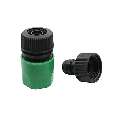 Tropfbewässerungsarmaturen PVC-Rohrverbindungen, 3/4-Zoll-Innengewinde, Schnellverbinder, Wasserhahn-Adapter, Gartenwasser, 1/2-Zoll-Bewässerungsrohr-Fittings, 20 Stück
