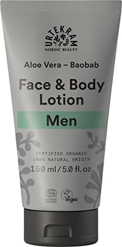 Urtekram Organic Aloe Vera & Baobab Men Face & Body Lotion 150ml
