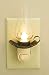 Rustic Vintage Replica Penns Grove Candle-Lite Night-Light with Glass Chimney