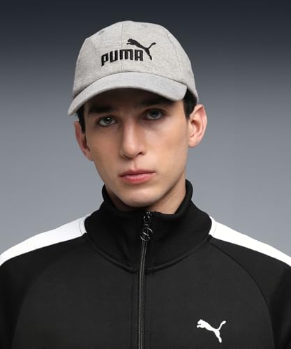 Image of PUMA Unisex-Adult, ESS NO.1 Logo BB Cap Jersey, Medium Gray Heather,(2714901)