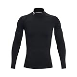 Amazon Under Armour UA HG Armour Comp Mock LS - Long Sleeve - Tops - Black/White - Size: XL #ad