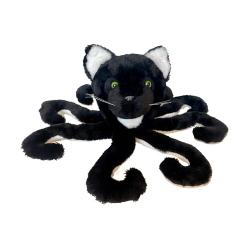 Image of Randimals Octopuss Shaped Octpus and Pussycat Plush Stuffed Toy 15”, Soft & Huggable, Premium Quality Hybrid Animal Friend Encourages Adventure & Imagination