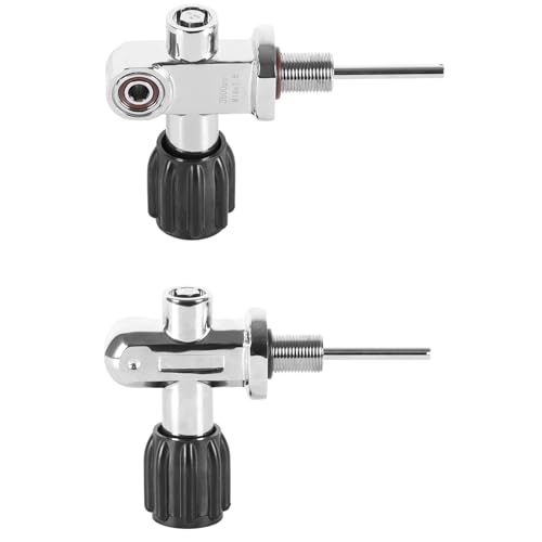 Válvulas de cilindro de buceo M18x1.5 con adaptador de alta presión 5