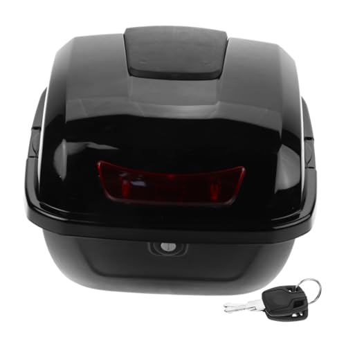 PRETYZOOM Storage Box Electric Scooter Trunk with Capacity Durable Protection and Easy Installation for Helmets and Essentials Compact Design