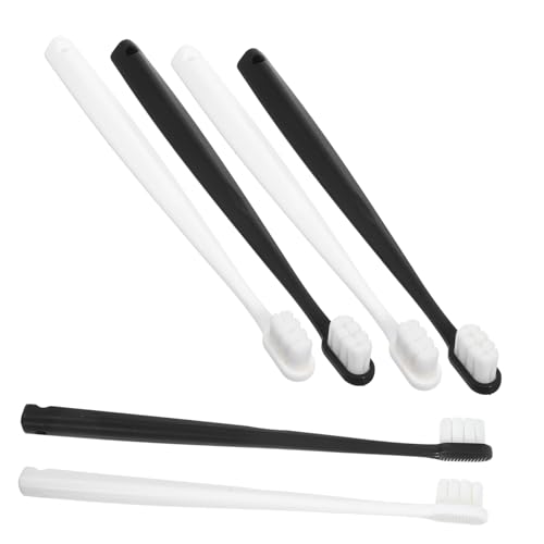 DECOMELODY 6 piezas Cepillos de Dientes Suaves para Mujer Cepillos Manuales Segmentados para Limpieza Dental Diaria y Sensible Accesorios Portátiles para Hogar y Viaje Cerdas Ultrasuaves