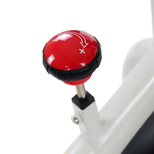 Image of Sunny Health & Fitness Stationary Exercise Bike Machine w / Adjustable Cushion Seat & Multi-Grip Handlebar, Indoor Cycling Equipment for Home Cardio Training, Optional Magnetic or Friction Resistance