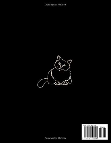 Notebook: Cat Notes, Funny Journal, Diary and Compotition Book. 100 lined pages, 8.5''x 11''. Ideal for Kids Students - Image 2