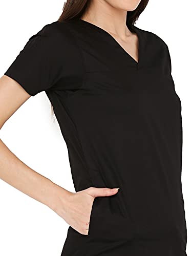 Image of Associated Uniforms Womens Cotton Slim Fit Scrub Suit with Lycra /Spandex /Stretch feel (LYCO)