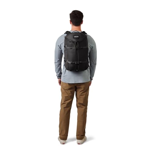 Image of YETI Ranchero Backpack 27L, All-Day Utility Pack, Structured and Durable, Black