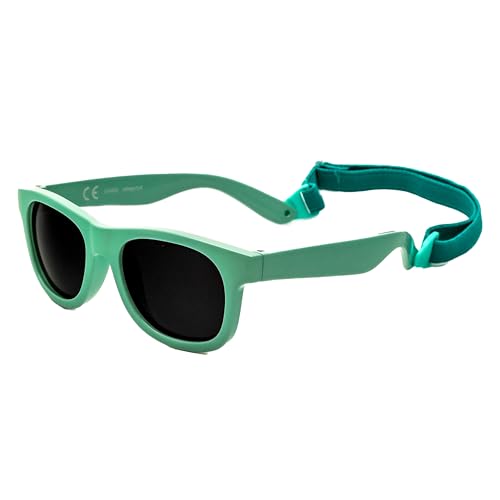 Kiddus Gafas de Sol Bebé 6 a 24 Meses, Polarizadas CAT4 UV400, Infantil Niño Niña 6 12 18 24 Meses 1 Año, Muy Flexibles Ligeras y Cómodas, TPE Sin BPA, Certificación CE