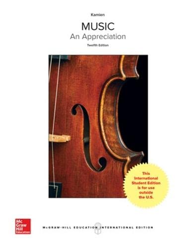ISE Music: An Appreciation, Edition (COLLEGE IE OVERRUNS)
