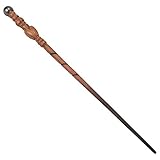 Cottage Garden Brown Woodgrain Heart 13.75 inch Resin Collectible Witch Wizard Cosplay Magic Wand