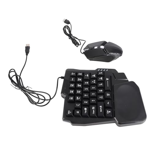 Conversor de teclado y mouse 4 en 1 para juegos en iOS y Android con una mano 7