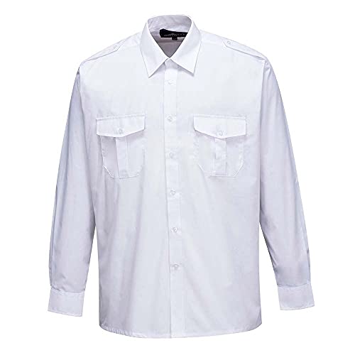 Pilot Shirt Long Sleeve, colorWhite talla 160
