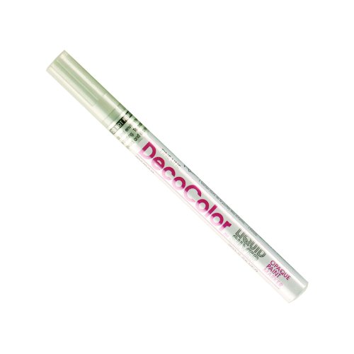 UCHIDA 200-C-SLV Marvy Deco Color Fine Point Paint Marker Silver 1 Count (Pack of 1)