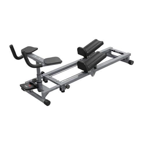LeeQinersw Climbing Machine Máquina Multifunción Escaladora Equipo de Entrenamiento Interior Portátil Stepper Doméstico para Ejercicios Completos Fabricado en, Ajustar Gris Negro