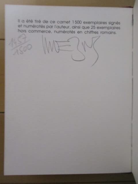 Amazon.co.jp: Jean Giraud Moebius (メビウス) 「Mockba Carnet