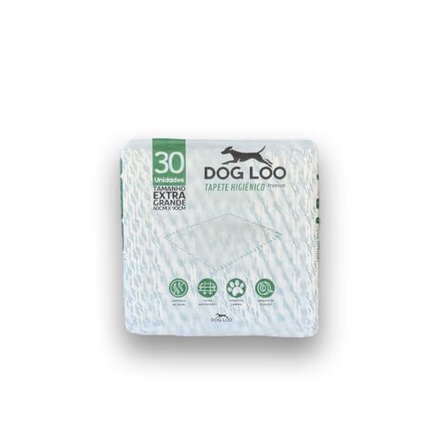 Tapete Higiênico para Cães Dog Loo 60cm x 90cm 30 Unidades