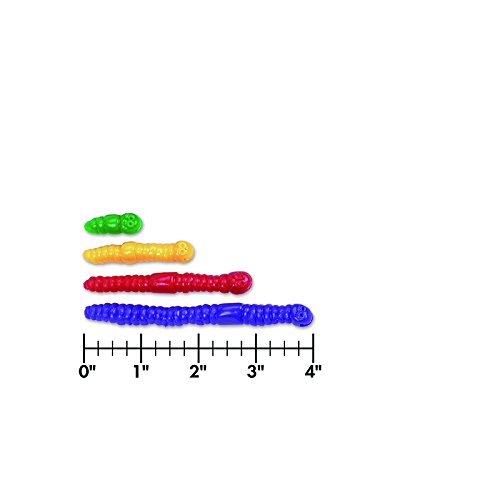 LEARNING RESOURCES WIGGLEY JIGGLEY WORM CTERS 72PCS (Set of 3)3