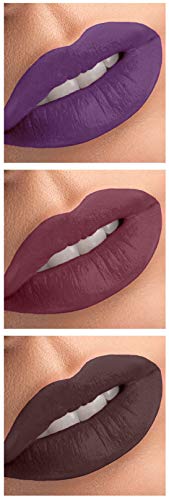Matte Liquid Lip Paint Lipstick Long Lasting Gloss Smudge Proof Waterproof Kit 2